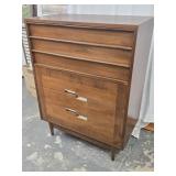 MCM Walnut High Chest- Mid Centry Walnut 5 d