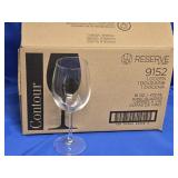 12 Libbey Contour 16 oz. Reserve Wine Glasses,