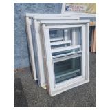 3 used windows.  PICK UP ONLY.  Look at the