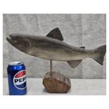 Vintage Fish Decoy by Louis Dyer , 15" long look
