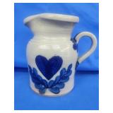 Eldreth stoneware pitcher dated 1987 Nottingham,
