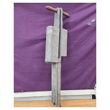 Antique Wood Corn Jab / planter 33"h look at