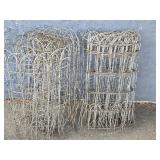 2 Rolls Vintage Wire Fencing 30"h look at
