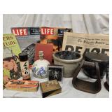 Lot -  2 Vintage LIFE Magazines,  2 Asian style