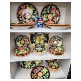 22 pcs Piccadilly Conca Dei Marini China. Signed