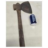 Antique Broad Axe / Hewing axe look at pictures