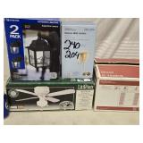 Fixtures- ceiling fan, , Exhaust Fan light, 2