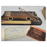 Hawaiian Tremoloa string music instrument.   L