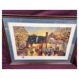 David Barnhose signed Lithograph "Picture