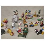 Disney Resin Figures - Pooh Bear, Mickey Mouse,