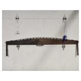 Twp Man Saw 62' long 7'belly look at pictures for