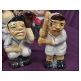 18 Salt and Pepper Shakers- Sea Captains,
