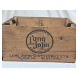 Long John Blended Scotch Whiskey Wood Box  by