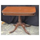 Mahogany Gane table look at pictures for more