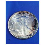 American Silver Eagle coin.  1 Oz. Fine Silver