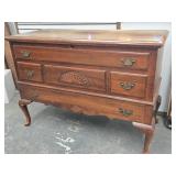 Lane Queen Anne Style Mahogany Lowboy Cedar lined