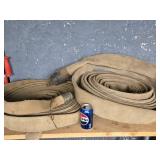 2 Vintage Fireman Hoses , 2 sizes look at