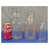 3 Bottles - Richmond Dairy Cream top,  Wills