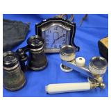 Lot-  Deco Era electric dresser cjock by The Lux