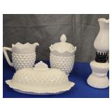 Hobnail Milk Glass- Fenton Milk glass Hobnail