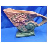 Roseville Water Lilly Cornucopia planter.   M