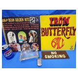Record albums Iron Butterfly Ball and Jan & Dean