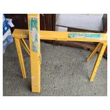 2 Pro Adjustable folding Sawhorses , heavy gauged