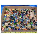 Marbles, shooters, steelie, and metal balls.