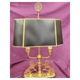 Top Brass French style Twin lion Bouillotte s