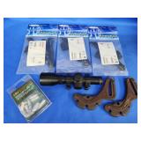 Scope 2.5 x 20, Easton Aluminum arrow inserts,