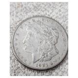 1921 S Morgan Silver dollar coin.   San Francisco