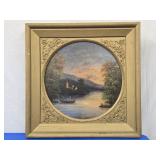 Mid 19th Century Oil painting on Camvas Tonalist