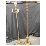 Pair Floor  lamps  look at pictures for more