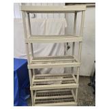 Plastic Shelf measures 36"ï¿½18" 6