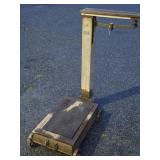 Antique Feed Bag Scale by Fairbanks as found look