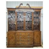 Baker Furniture Mahogany Inlaid  Georgian Style
