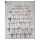 43 vintage snow guards / Snow Birds.  Made by