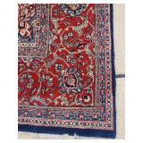 Hand knotted Iranian rug Persain rug.  107' x
