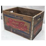 Wood Pepsi-Cola Case Box , Pepsi-Cola on all