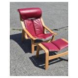MCM  Modernist  Bentwood Lounge Chair and