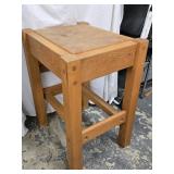 MCM design Butcher block measures 19"ï¿½24" 31"h