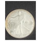 2006 Silver Eagle 1 OZ Fine silver dollar coin.
