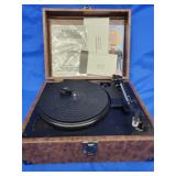 Philco Suitcae  Turntable Art.No. 841.651.  Made