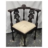 Indonesian Imported Corner Chair  / Smoking Chair