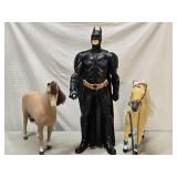 Toys - 31" Dark Knight Batman , 18" American Girl