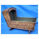 Dovetail Early Toy cradle with original vinger