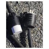 90' plus power cord.