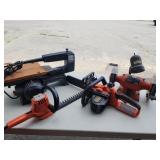 Battery operated chain saw Black & Decker NO