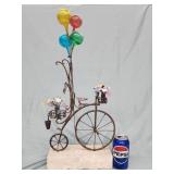 Jim Lewk signed 23" Balloon Man statue.  Statue