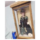2020 Camille Gardens doll on case. Swarovski